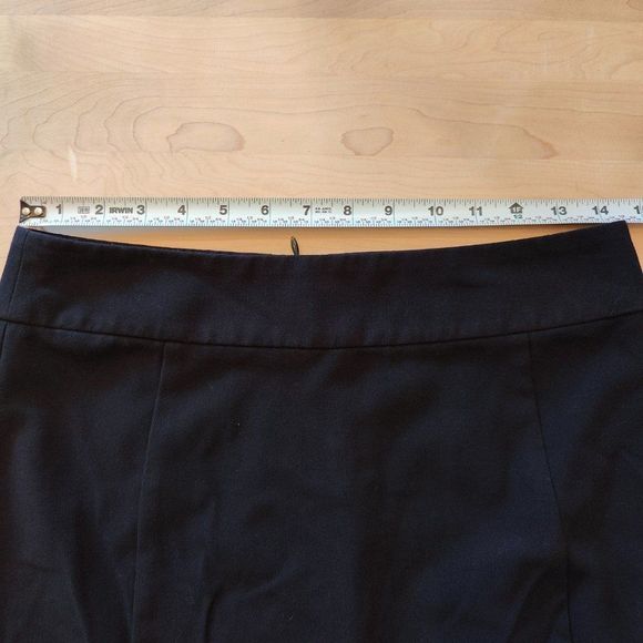 Ricki's Black Skirt With longer ruffled back side Size 4 - Picture 9 of 11